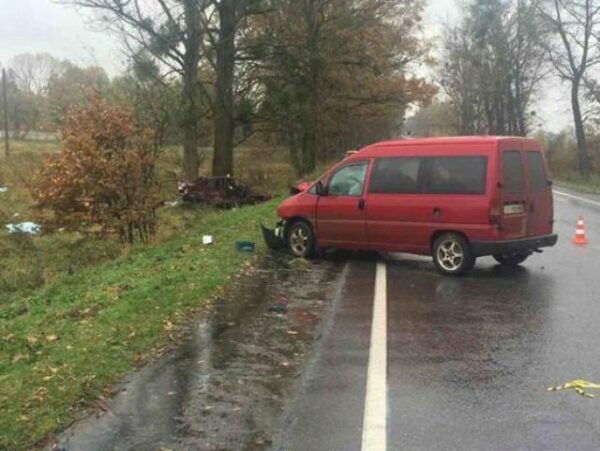 Авария во Львовской области: погибли 2 человека, 4 ранены