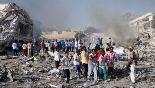 Число жертв страшного акта в Сомали возросло до 358