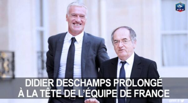 Федерация футбола Франции продлила договор с Дидье Дешамом до 2020