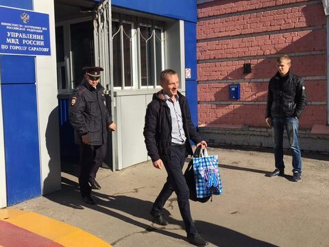 Координатор саратовского штаба Навального вышел из-под ареста