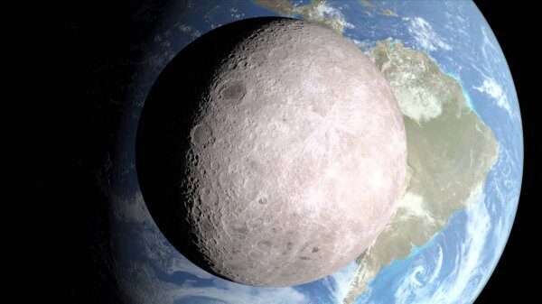 NASA: На Луне в прошлом существовала атмосфера