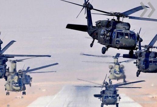 Пентагон перебрасывает в Латвию 76 вертолетов Black Hawk, Apache и Chinook