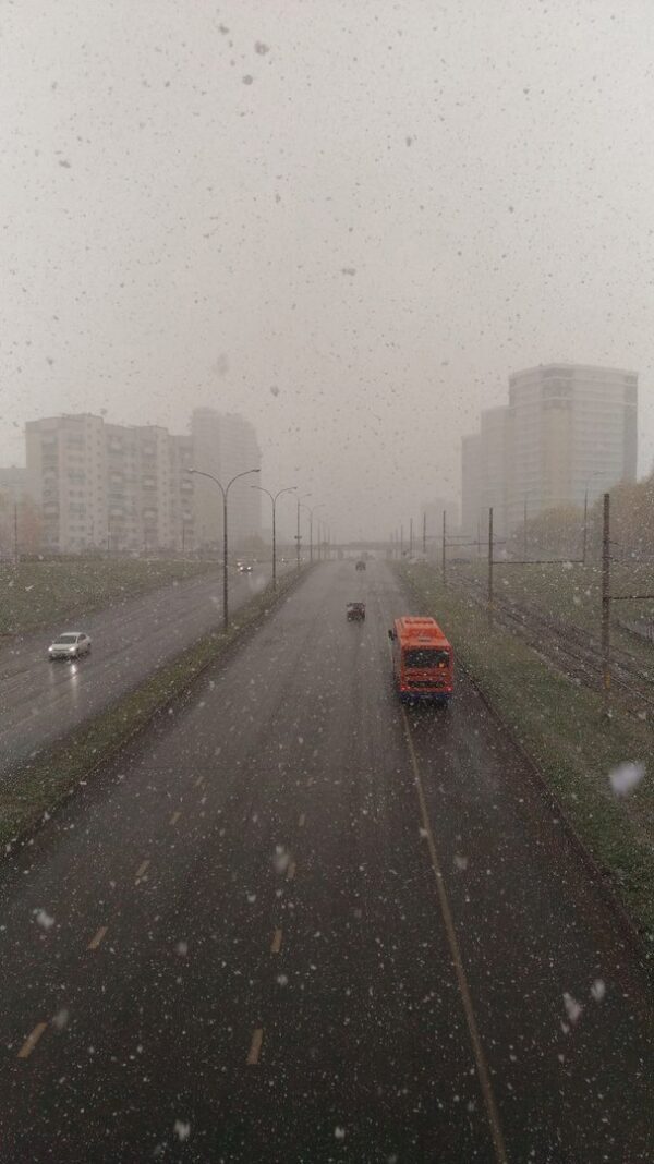 Первый снег в Татарстане