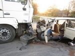 Под Киевом произошло смертельное ДТП с грузовиком и легковушкой