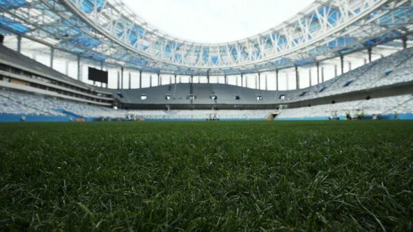 Поле стадиона «Нижний Новгород» прошьют синтетическими волокнами