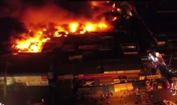 Пожар на рынке Темерник в Ростове: озвучено число пострадавших