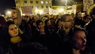 В Будапеште протестующие требовали «Самоопределение для Закарпатья»