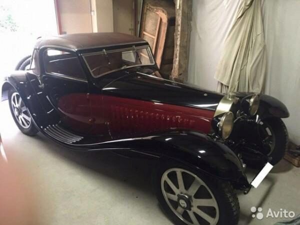В Челябинске выставлен на продажу Bugatti T55 Coupe Jean 1933 года выпуска