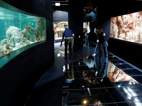В Швейцарии открылся крупнейший в Европе аквариум с пресной водой