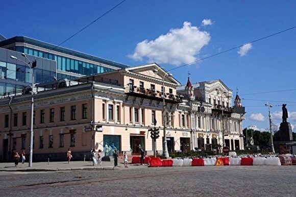 В Екатеринбурге площадь 1905 года закроют на восемь ночей