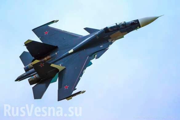 Впечатляющие кадры: Минобороны показало возможности истребителя Су-30СМ (ВИДЕО)