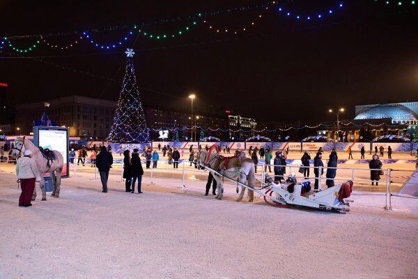Администрация Новосибирска показала программу празднования Нового года