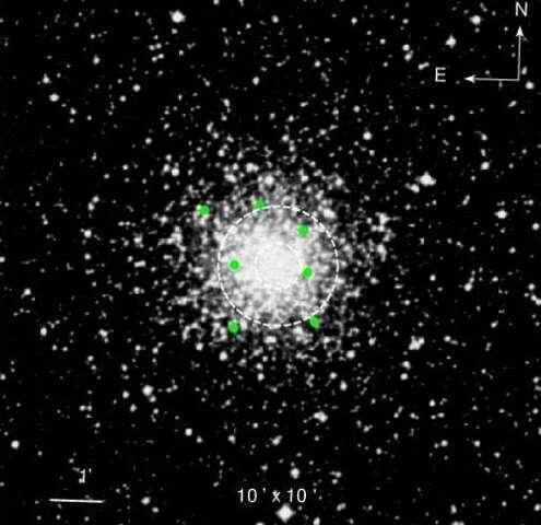 Большое количество полезных металлов обнаружили ученые в шаровом кластере NGC 5927