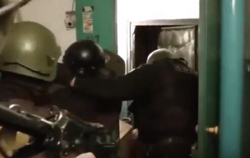 ФСБ обнародовала видео задержания экстремистов из «Артподготовки»