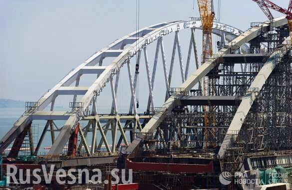 «Мы напишем в Спортлото!»: Украина требует прекратить строительство Керченского моста