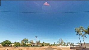 На фото Google Maps попало НЛО в виде женской груди
