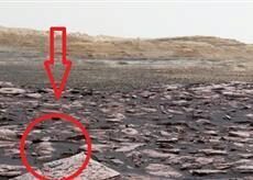 На поверхности Марса обнаружен трубкообразный НЛО: Уфологи