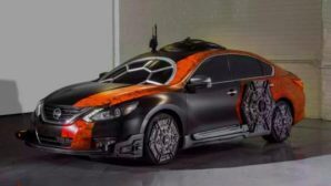 Nissan презентует стилизированный автомобиль для фанатов «Звездных войн»
