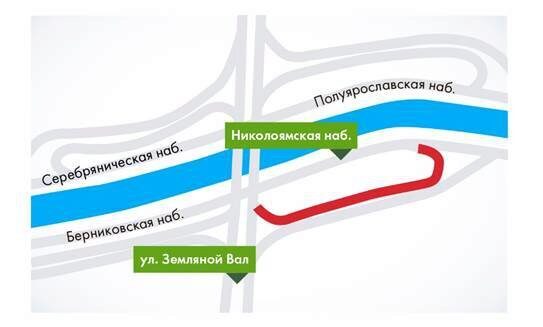 Почему в Москве закрыли съезд с Николоямской набережной на Садовое кольцо