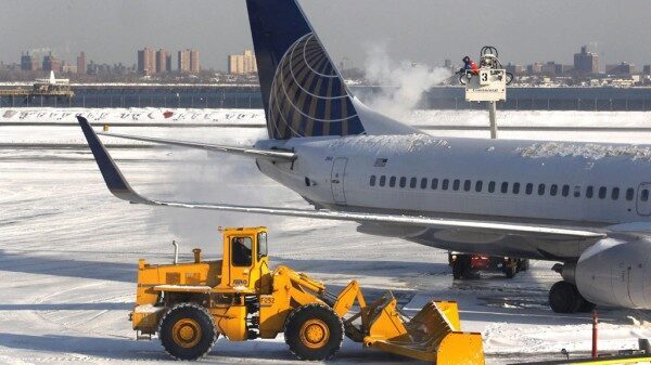 В аэропорту Нью-Йорка два самолета столкнулись крыльями