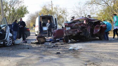 В Крыму вследствие аварии пострадало 10 человек и погиб ребенок