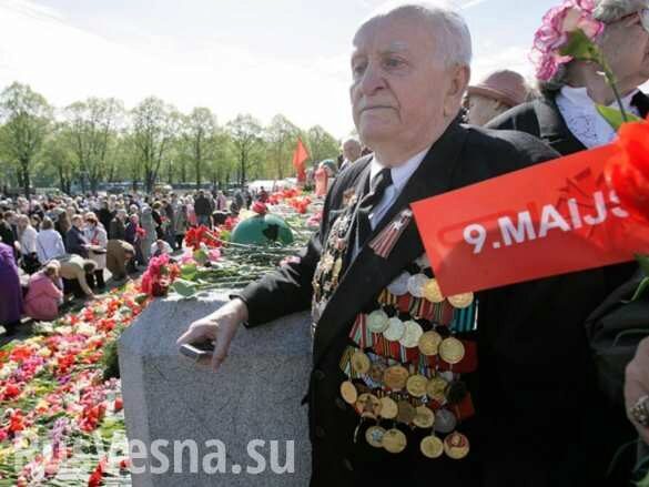 В Латвии советских ветеранов хотят уравнять с нацистами
