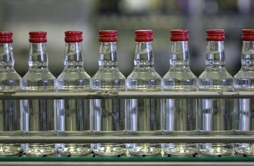 В России резко упали продажи спиртных напитков
