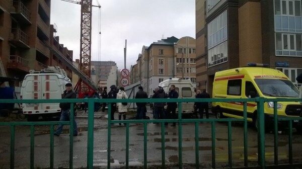 В Сети появилось видео с места обрушения новостройки в Саранске