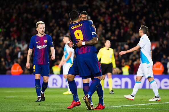 «Барселона» разгромила «Депортиво» невзирая на незабитый пенальти Месси