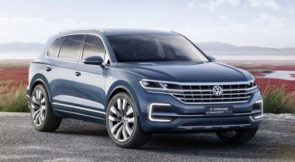 Дебют нового поколения Volkswagen Touareg назначен на апрель 2018 года