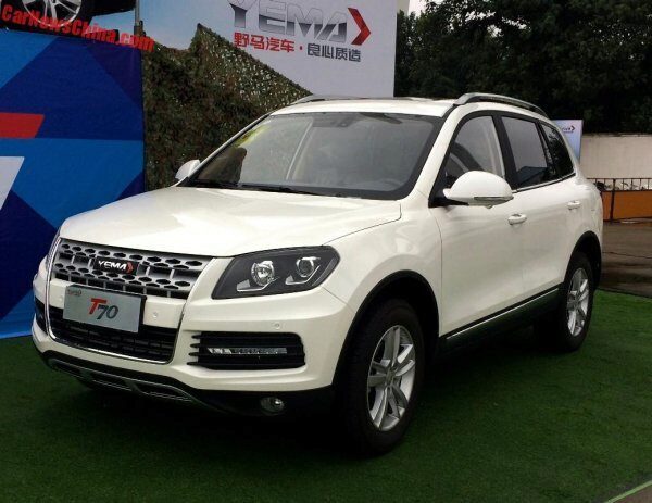 Китайская копия кроссовера Volkswagen Touareg выйдет в спортивной версии