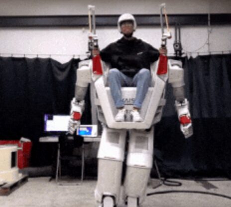 Корейские инженеры создали ездового гуманоидного робота