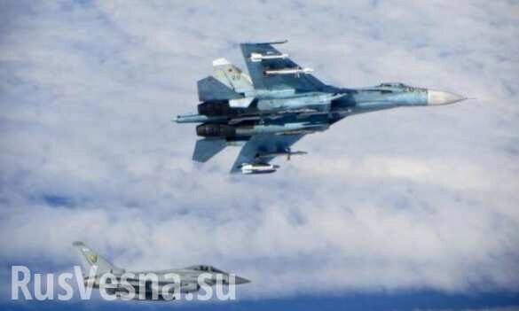 Летчики Балтийского флота отработали перехват воздушных целей на Су-27
