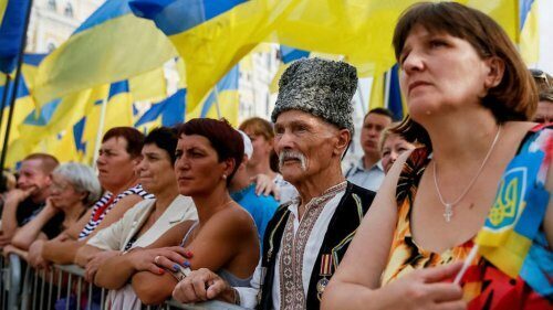 Население Украины сократилось на 150 тысяч человек меньше, чем за год