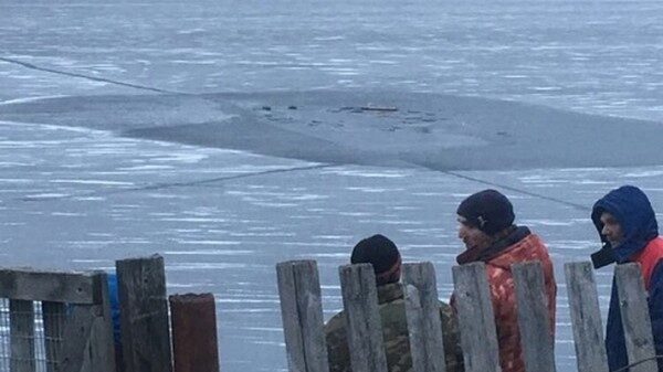 Под Казанью нашли два трупа, вмёрзших в лёд на Волге