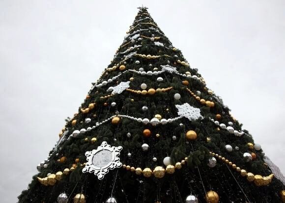 Пьяная девушка украла украшение с основной новогодней елки Краснодара