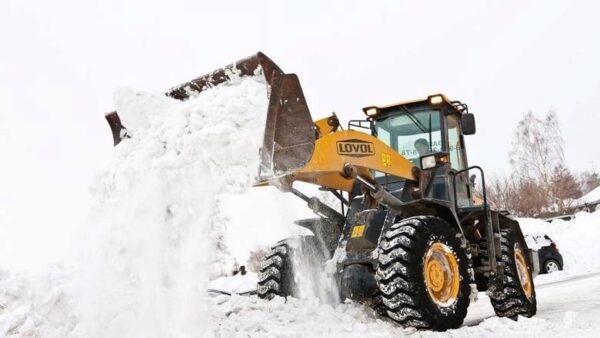 С начала декабря с улиц Нижнего Новгорода вывезли 123 тысячи кубометров снега