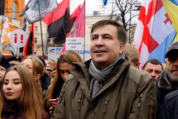 Саакашвили: Мы будем договариваться лишь об отставке Порошенко