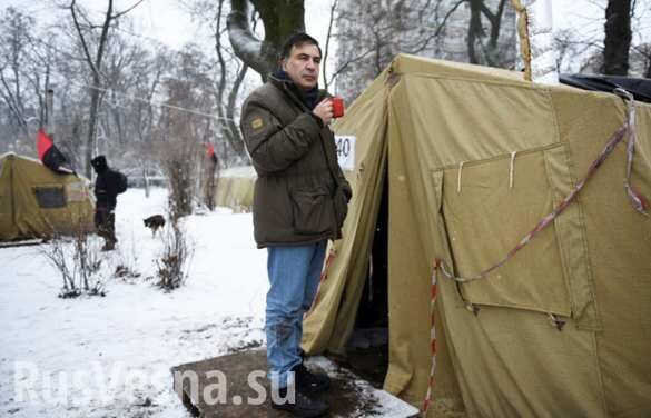Саакашвили рвался в гостиницу «Киев», чтобы помыться, — Геращенко (ВИДЕО)