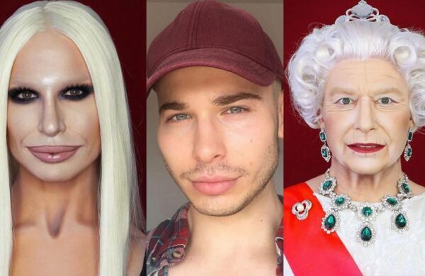 Трансвестит – визажист перевоплощается в знаменитостей при помощи макияжа
