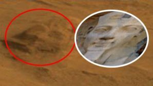 Уфологи: на Марсе находится гигантская голова фараона