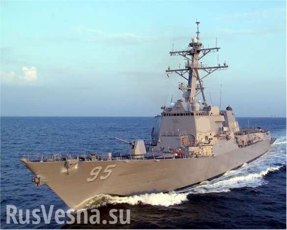 Вертолеты ВМС Украины провели совместную тренировку с эсминцем ВМС США