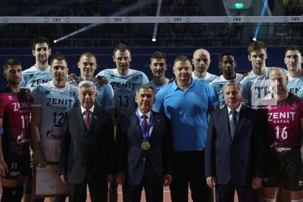 Волейболисты казанского «Зенита» победили «Берлин» в матче Лиги чемпионов