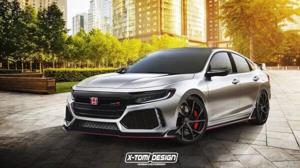 Дизайнеры опубликовали рендер нового Honda Insight Type R