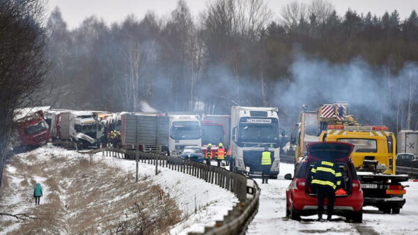 Массовое ДТП в Чехии: столкнулись не менее 40 авто