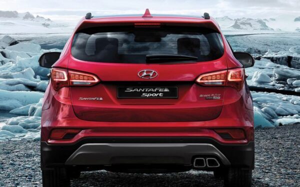 На дорожных тестах замечен внедорожник Hyundai Santa Fe новой генерации