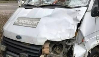 Под Киевом водитель авто сбил женщину и скрылся с места аварии