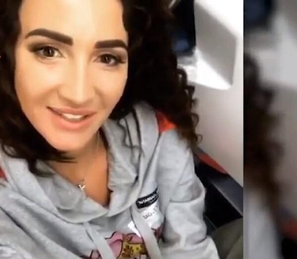 Пользователям Сети показалось, что в самолете Ольга Бузова была пьяна