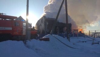 Пожар в Омской области: погибли пятеро детей