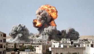 Россия нанесла авиаудар в районе Дамаска, десятки погибших